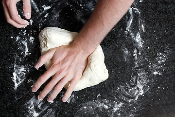 Image showing Kneading