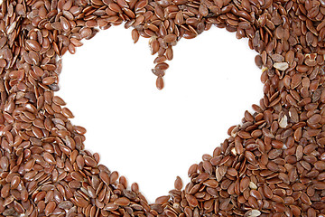 Image showing Flax seeds