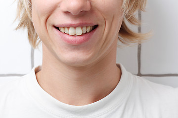 Image showing Man smiling