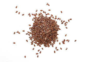 Image showing Flax seeds