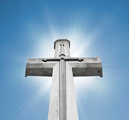 Image showing Christian cross