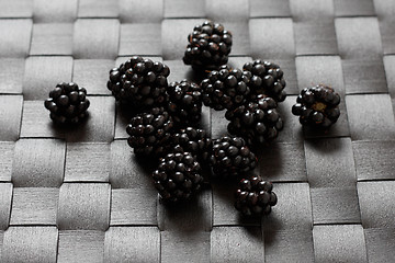 Image showing Blackberries