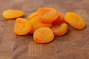 Image showing Dried apricots