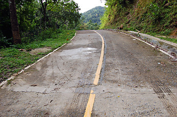 Image showing Lonely road