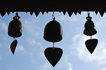 Image showing Temple bells