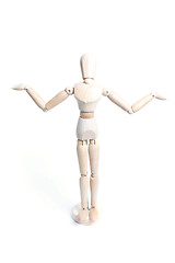Image showing Artist mannequin