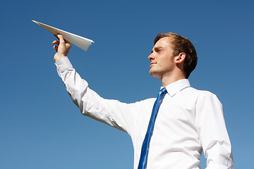 Image showing Paper plane