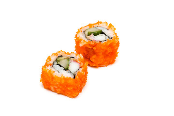 Image showing California rolls