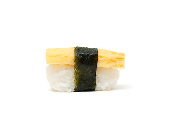 Image showing Omelette nigiri