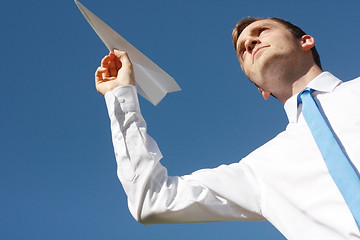 Image showing Paper plane