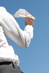 Image showing Paper plane