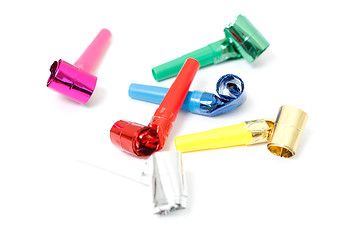 Image showing Party blowers