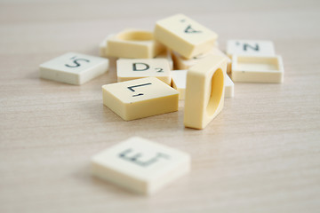 Image showing Letters