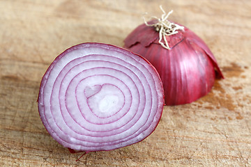 Image showing Red onion