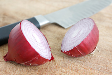 Image showing Red onion