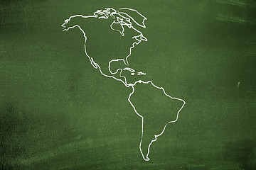 Image showing The americas