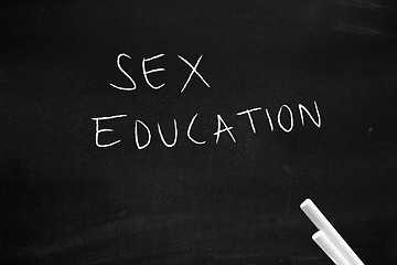 Image showing Sex education