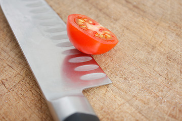 Image showing Sliced tomato