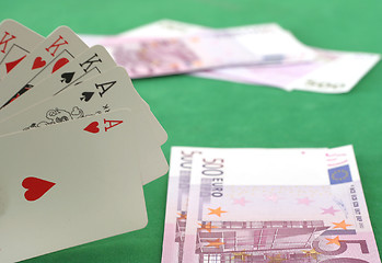 Image showing Winning hand 2