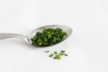 Image showing Chopped chives