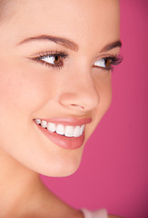 Image showing perfect teeth smiling