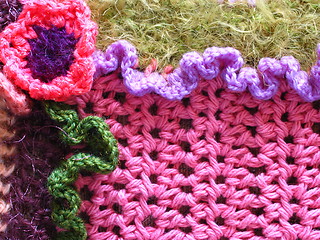 Image showing Crochet Flower