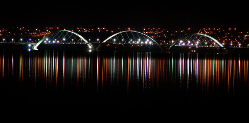 Image showing Ponte Juscelino Kubitschek. Bridge Juscelino Kubitschek