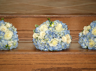 Image showing bridesmaid bouquets