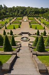 Image showing Garden of Kamp  Abbey