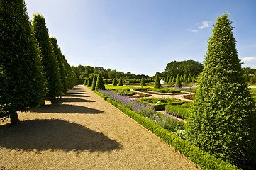 Image showing Garden of Kamp  Abbey