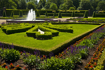 Image showing Garden of Kamp  Abbey