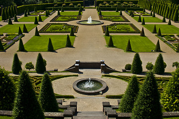 Image showing Garden of Kamp  Abbey