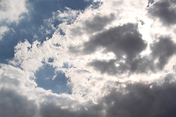 Image showing Cloudy sky