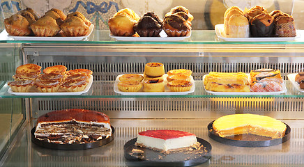 Image showing Traditional portugal cakes