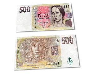 Image showing Czech money