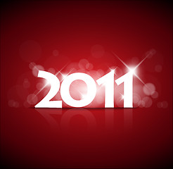 Image showing 2011 New Year card 