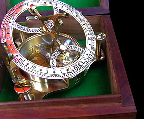 Image showing Sextant closeup