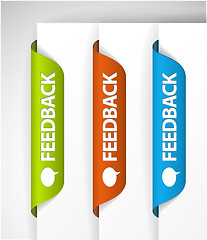 Image showing Feedback Labels / Stickers