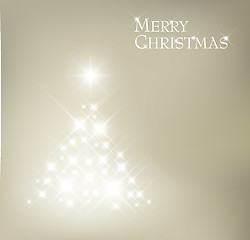 Image showing Abstract Christmas tree