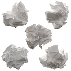 Image showing Crumpled paper 