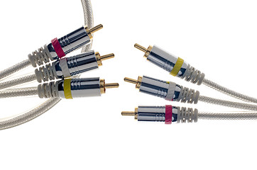 Image showing Video cable with a sil covering 