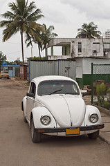 Image showing Cuban cars.