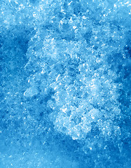 Image showing blue ice background