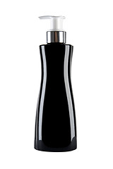 Image showing black cosmetics bottle