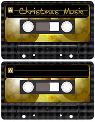 Image showing Christmas Music Tape