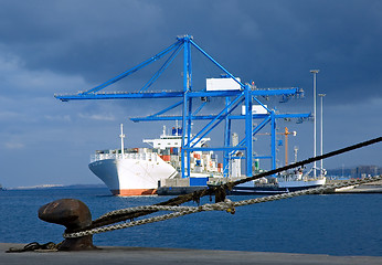 Image showing Containership