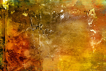 Image showing grunge paint