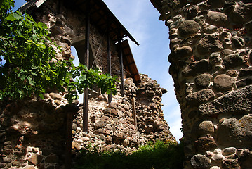 Image showing Ruins of a castle 