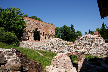 Image showing Ruins of a castle 