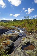 Image showing Norwegian mountains